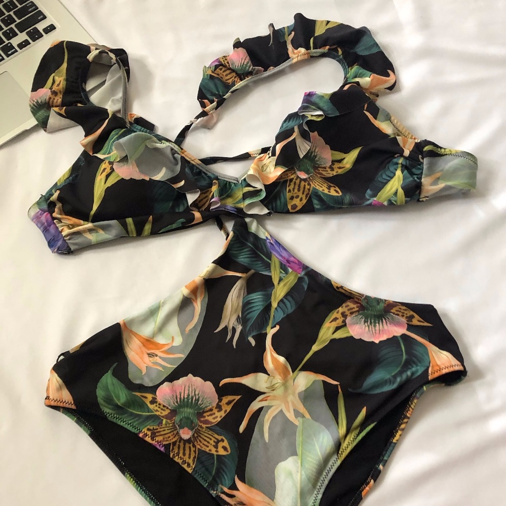 Floral Bathing Suit